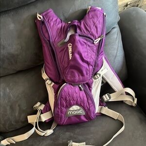 CamelBak Purple and Gray Backpack for Outdoor Adventures